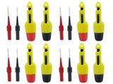 8 Pack Wire Piercing Probe Insulation Piercing Clip with Insulated Wire Piercing Probe,Inspection of V1369-AZ3-W-11275