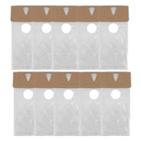 500 Pack Door Hanger Bags 6inch X 12inch, Clear Door Hanger Bags Protects Flyers, Brochures, V1370-AZ4-07507
