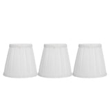 3PCS E14 ClipOn Cloth Lamp Shade Modern Fabric Lampshade Table Light Cover for Candle V1294-YM0710-3119210189812