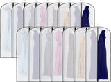 20 Pcs 24 x 72 Inch Garment Bags Bulk Hanging Clothes Storage Covers for Closet Organization V1259-DP01-A-1134