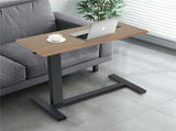 Non Tilt Top Overbed Bedside Table with Auto-Touch Adjustable Height Wheels V767-JJ-XT186