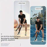2PCS Wireless Battle Rope Fitness Stick, Strong Spring Resistance, Full Body Muscle Sculpting, V1232-WSZDS-ZW-001