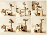 Scandinavian Gray Felt Cat Tree V1408-L05