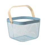 Fruit Colander Metal Material Comfortable Portable Handle Wear Resistant Practical Vegetable Drain V1294-YM0716-3118220113011
