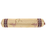 Golden Chinese Style Home Cushion with Buckwheat Filling for Comfortable Relaxation on Sofa or Bed V1192-AZ-W-34234