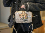Cartoon Crossbody Bag Cute Handbag High-Quality Bag Australia Stylish Accessory - Beige - Size L V1347-DSZ-BAG-001-BEG-L