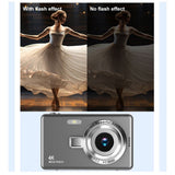 Digital Camera 1080P HD Photography Supports Up to 48MP Electronic Stabilization 4X Digital CCD V1192-AZ-W-29358