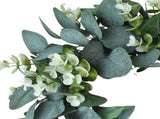 Artificial Green Wreath Wall Hanging Wreath Spring Door Decoration for Indoor Outdoor V1294-YM0718-10152851