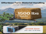3 Point Hitch Pallets, 680 kg Clamp on Pallets, 128 cm Total Length Heavy-Duty Tractor V952-TPHCSDSK50IN3AS0W001V0