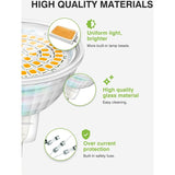 LED Bulbs Gu5.3 5W 12V Mr16 Spotlight Replace Halogen Spotlight 460 Lumens Warm White 3000K V1188-MS-227-1677