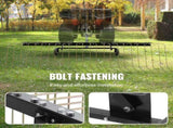 Tow Behind Dethatcher, 1.5m Tow Dethatcher with 24 Steel Tines, Lawn Dethatcher Rake for ATV or V952-QXSCJ60QYGLJUL9E5V0
