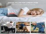 Lumbar Cushion 3 in 1 Massage and Heating Support USB Dark Gray V1188-MS-708-012