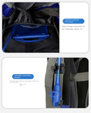 Red High-Capacity Nylon Hiking Backpack - Durable, Multi-Functional Outdoor Travel Pack V888-ELOSUNG21544