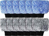 12 Pcs Microfiber Car Wash Mitts, Scratch Free Ultra Absorbent Sponge Glove Cleaner Mitts for Wheel V1259-DP01-A-5518