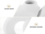Modern Ceramic Vase Set for Indoor Decor, Holder, Kitchen Flower Vase, Stylish Home V1370-AZ4-09979