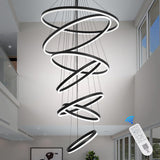 BAMDECOR A18815 Nordic Home Decor Dining Room Pendant lamp lights Ceiling Lamp Hanging Light V255-BAM-18815/7-BLK