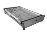 Under Bed Storage Container Large Capacity Space Saving 4 Wheels Under Bed Rolling Drawer with Clear V1294-YM0901-3117240190112