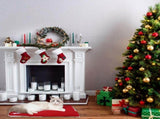 Christmas Theme Pet Cat Dog Bed Mat Pad Soft Warm Thick Kennel Cage Sofa Mat for Small Medium Large V1294-YM0716-10013892