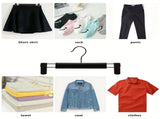 30-Pack Multi-Purpose Pant Hangers Thickened Non-Slip Clips, 360&deg Rotating Hook, V1232-HJZ008