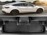 6 piece Tesla Model Y Floor Mats for Front and Rear Trunk Front Passenger and Driver Side V63-847811
