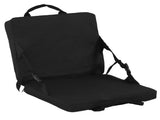 Folding Cushion Outdoor Portable Adjustable Camping Cushion Chair with Backrest Black V1294-YM0901-3111200316211