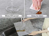 Homaxy Faux Leather Heat Resistant, 11.8" x 17" Retangle Table Mats with Diameter 13 and 3 V1258-DP02-F-139