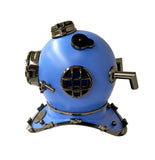 US Navy Mark V Diving Helmet Blue V440-DH103D
