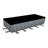 Bestway Swimming Pool 640x274x132cm Steel Frame Above Ground Pools Filter Pump Ladder 19281L BW-POOL-SQ-640-5612