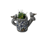 Watering Can / Birds Planter w Hole Plug 34cm V637-49472CAN