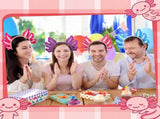 12 Pcs Halloween Axolotl Costume Headband Animal Ear Hair Hoop Headpiece Cosplay Party Favor for V1259-DP01-A-4777