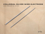 2x 7" Silver Rods 12 Gauge 99.99% High Purity Fine Soft Wire Colloidal Electrode V238-SUPDZ-21896490614864