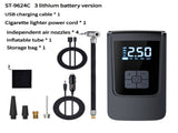 ST-9624C Advanced Portable Wireless Digital Tire Inflator with USB & Cigarette Lighter Charging, 150 V888-ELOSUNG15625