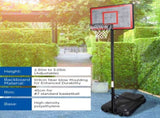Kahuna Height Adjustable Basketball Hoop Backboard Portable Stand BBS-ZY-018
