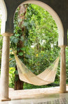 Mayan Legacy Bed Cotton hammock - Classic in Marble colour V97-7MCREAM