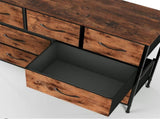 Levede Storage Cabinet Tower Chest CH1098-7-BR