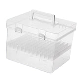 Marker Organizer Holder Marker Storage Box Clear Marker Case Removable Slot Base for Art Supplies V1366-AZ2-W-19437