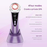 4-in-1 Facial Beauty Device - LED Light Therapy, Warm Lifting, Ion Cleansing & Eye Care V888-ELOSUNG29981