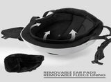OutdoorMaster Skateboard Bike Helmet for Adults &Youth - Multi-Sport Certified Impact Resistant with XFOM-ORYXBLUEL-CN