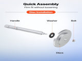 Bearing Press Kit, 7 Pcs, Bearing Race and Seal Driver Set with 5 Bushings, Handle Shaft and V952-ZCTJ7JTLHJFHBMJ2Q001V0