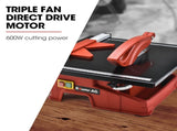 BAUMR-AG 600W Electric Tile Saw Cutter with 180mm Blade V219-TILSAWBMRBX65