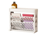 Book Rack Storage Bookshelf Small Storage Bookshelf Bookcase Large Capacity Easy Access for Living V1294-YM0901-3116230016111