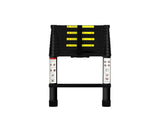 Traderight Multipurpose Aluminium Ladder Telescopic 3.2M Black HW0076-3.2M-BK