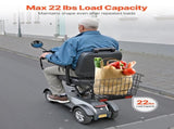 Scooter Rear Basket, Heavy Duty Metal Wire Basket with Handle, Spacious Cargo Basket, Works with V952-CKHXJSSZWNCBHGDPJV0