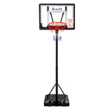 Everfit 2.6M Basketball Hoop Stand System Adjustable Portable Pro Kids Clear BAS-HOOP-260