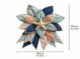Oversized Seasonal Quilted Door Bow DIY Sewing Kit, DIY Large Patchwork Bow Sewing Kit, Patchwork V1366-AZ2-W-24682
