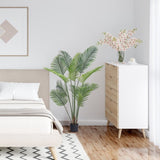 Artificial Palm Tree, 1.5m Tall Faux Plant, Secure PE Material & Anti-Tip Tilt Protection V952-RZRDZW5FT2BLZBCF0V0