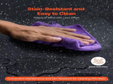 0.56 Inch Thick Gym Floor, 25 Tiles Rubber Top with EVA Foam, 25" x 25" Gym Flooring Workout V952-EVAQXJSHSDZXOXDELV0