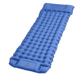 10cm Self-inflating Mattress, Blue, Waterproof Lightweight Tear-Resistant for Camping Beach Hiking V1188-MS-325-0719