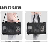 Cat Carrier Bag/Dog Carrier Bag For Cats, Small Dogs, Kittens Or Puppies, Soft And Foldable With V1188-MS-227-1966