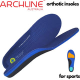 Archline Active Orthotics Full Length Arch Support Pain Relief - For Sports & Exercise - M V563-ARO200-M